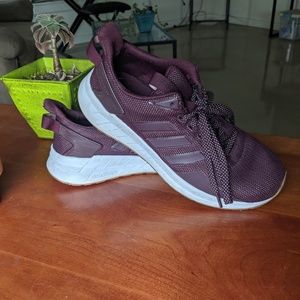 Maroon Adidas Running Shoe